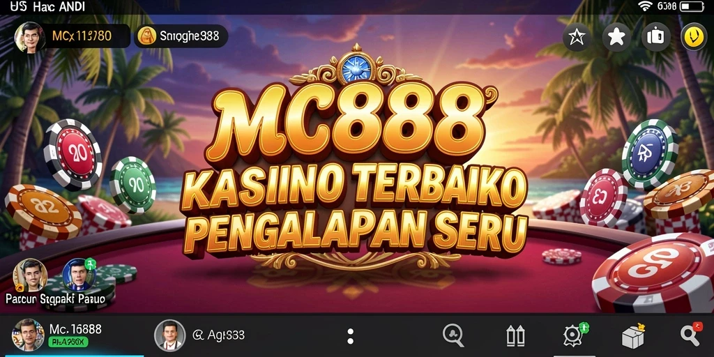 Tampilan gameplay menarik di MC888 dengan berbagai permainan Kasino.