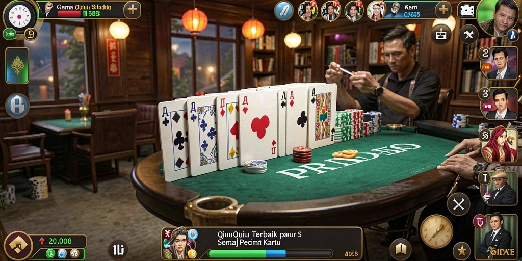 Tampilan gameplay QiuQiu yang seru dan menantang di PRADA188.