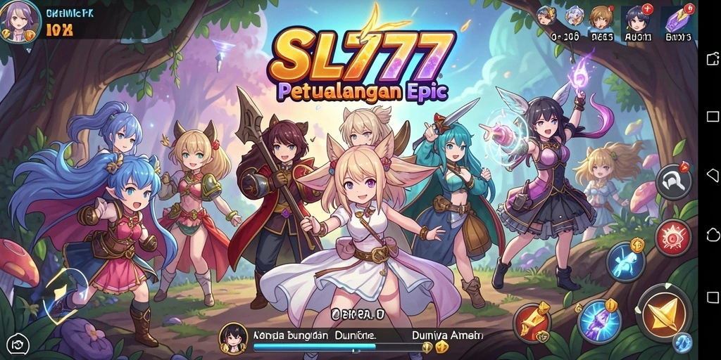 Tampilan utama gameplay SL777 yang memikat dan penuh aksi.