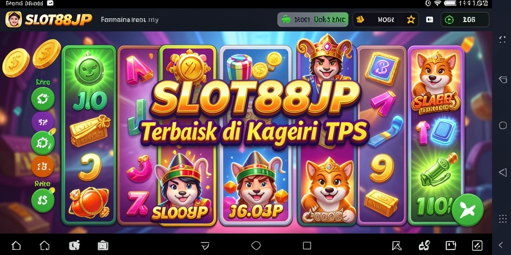 Screenshot utama SLOT88JP menunjukkan permainan slot yang seru dan interaktif.
