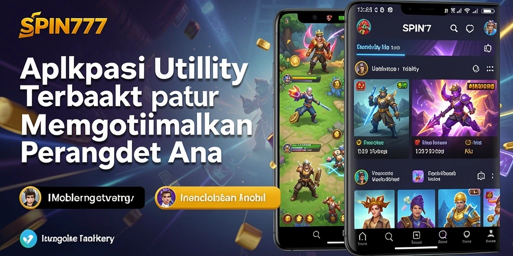 Screenshot utama SPIN777 dengan tampilan gameplay Utility yang jelas.